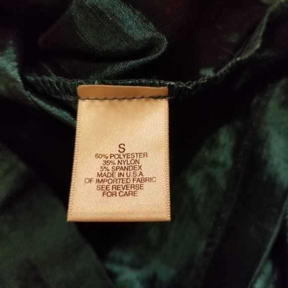 Arden B Shimmering Deep Green Tube Style Cocktail Dress - Picture 9 of 9